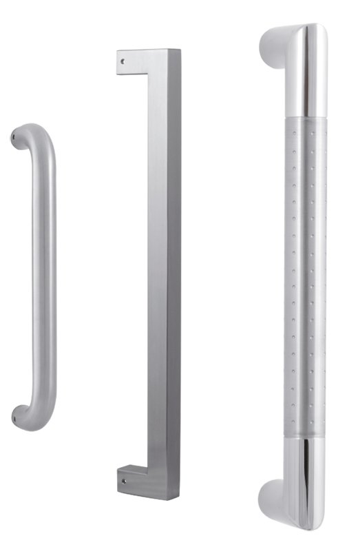 Pull handles in several shapes and sizes