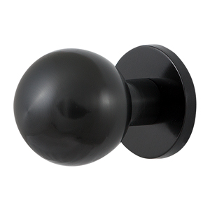 Front door knobs in PVD anthracite