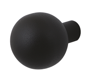 GPF front door knob in black