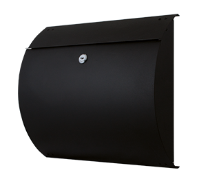 GPF mailbox in black