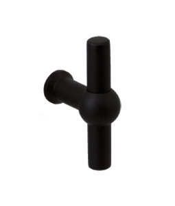 Hipi furniture knob in black