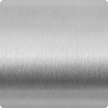 Satin stainless steel